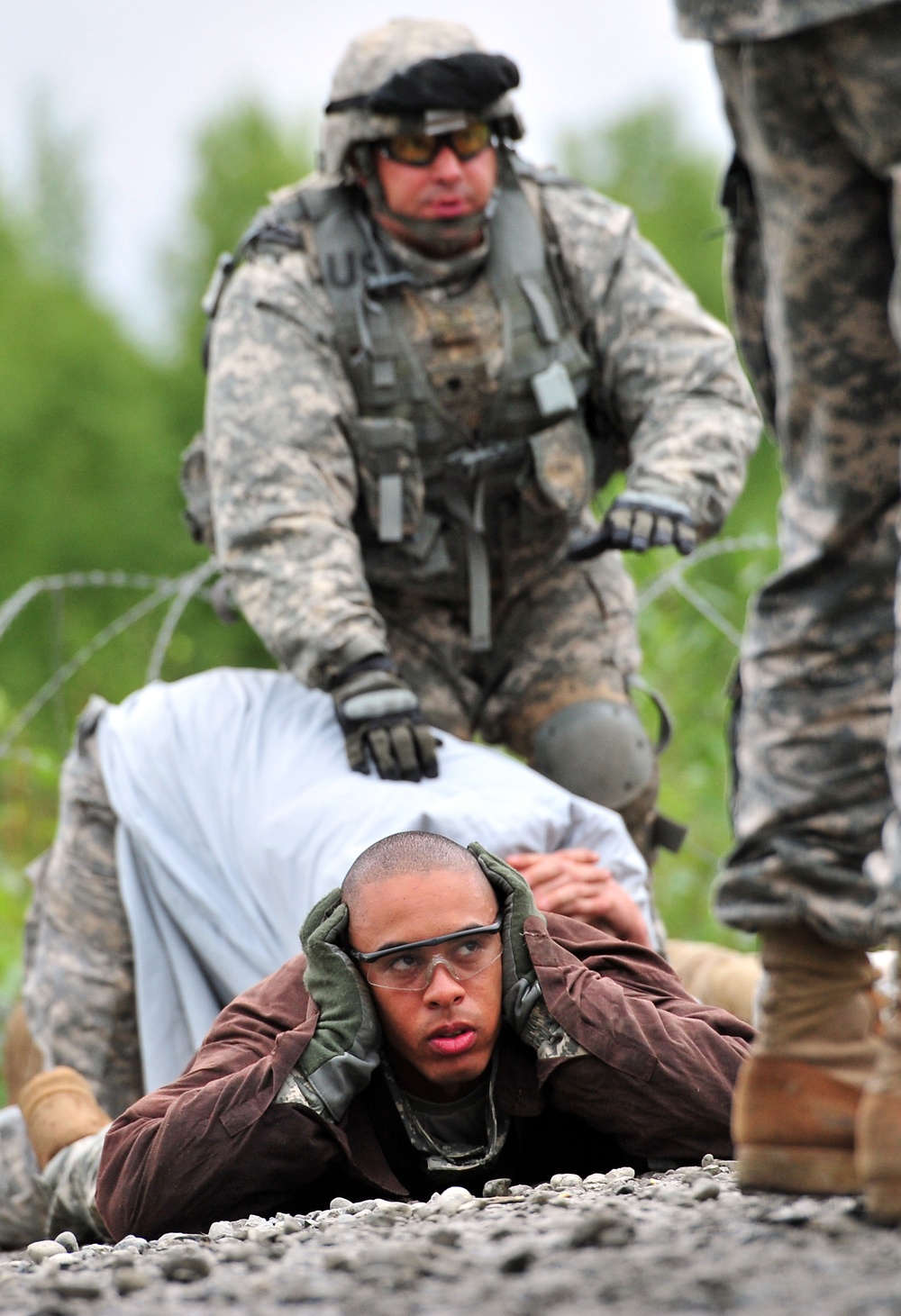 56th Engineer Company (Vertical) convoy exercise
