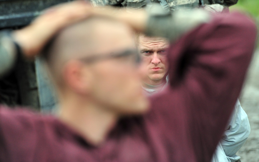 56th Engineer Company (Vertical) convoy exercise