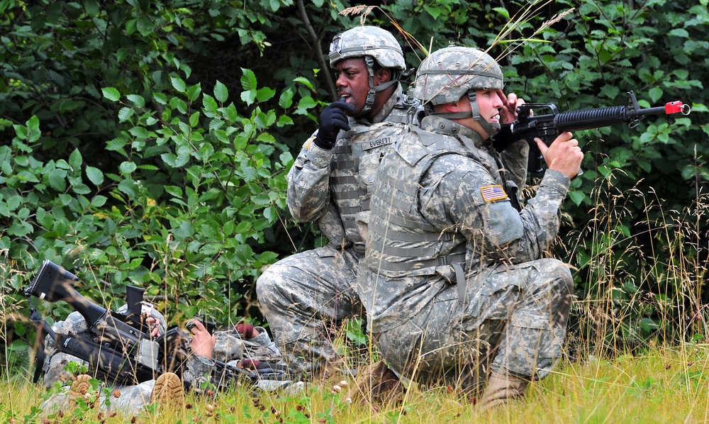 95th Chemical Company battle drills