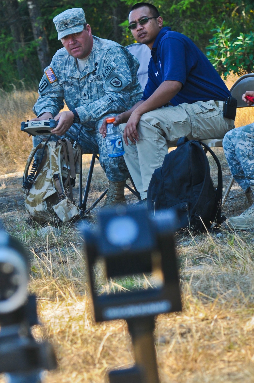 Explosives live-fire exercise a hands-on forum for military, civilian bomb techs alike