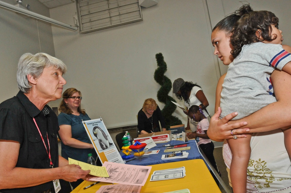 Back-to-school carnival makes life easier for EFMP families