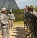 Command Sgt. Maj. Dwight Morrisey visits the 18th Fires Brigade