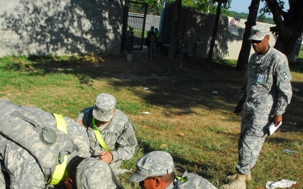 First Army soldiers assist with vibrant response exercise