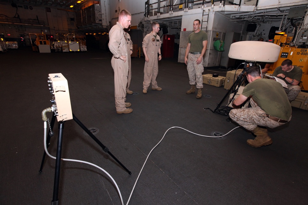 USS Bataan action