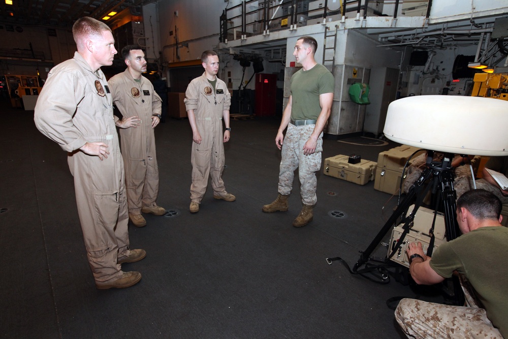 USS Bataan action