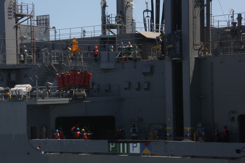USS Mesa Verde action