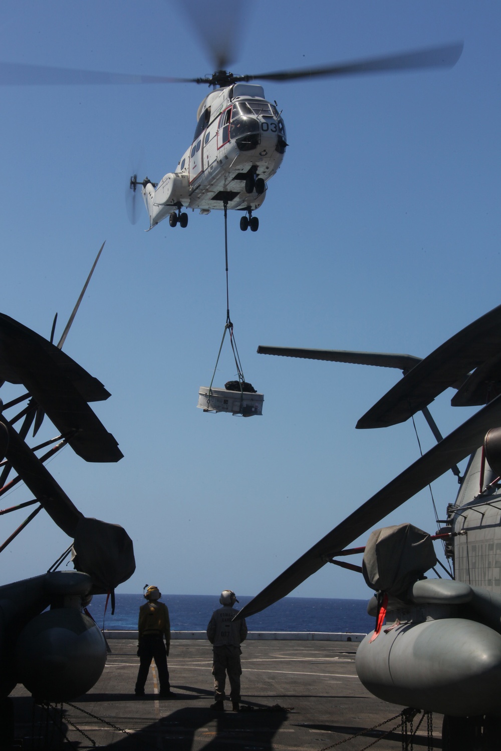 USS Mesa Verde action