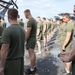 Physical training aboard USS Mesa Verde