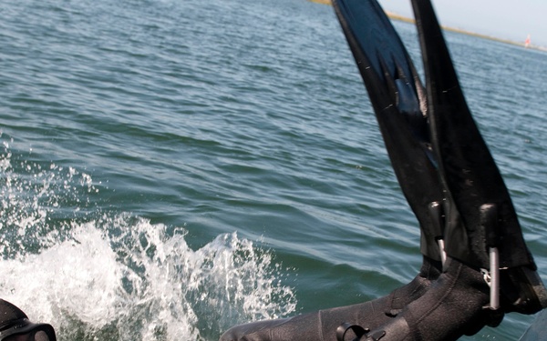 MDSU 1 diver during Operation Clean Sweep 2011