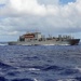 USNS Charles Drew transits the Pacific Ocean