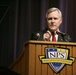 Ray Mabus lectures at Naval Postgraduate School