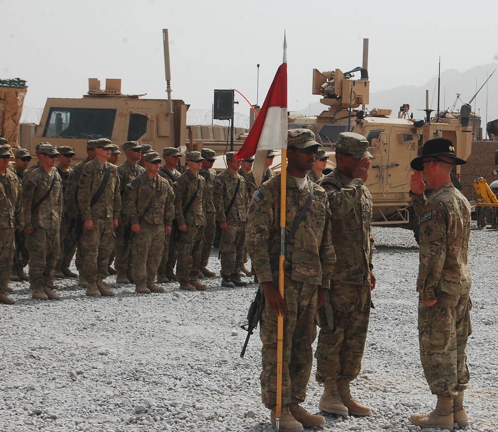 Change of command ceremony