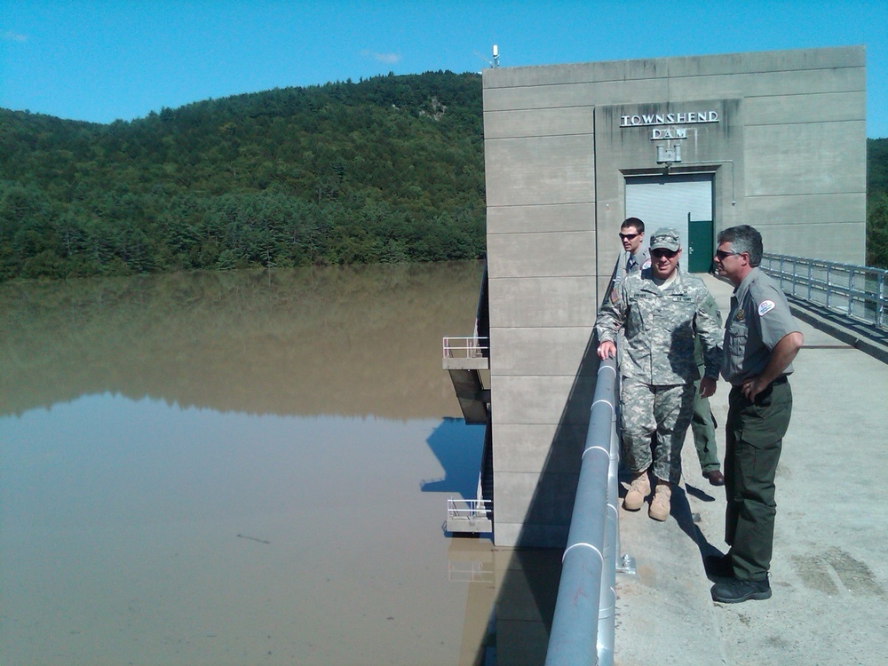 Corps inspects dams after Irene in New England