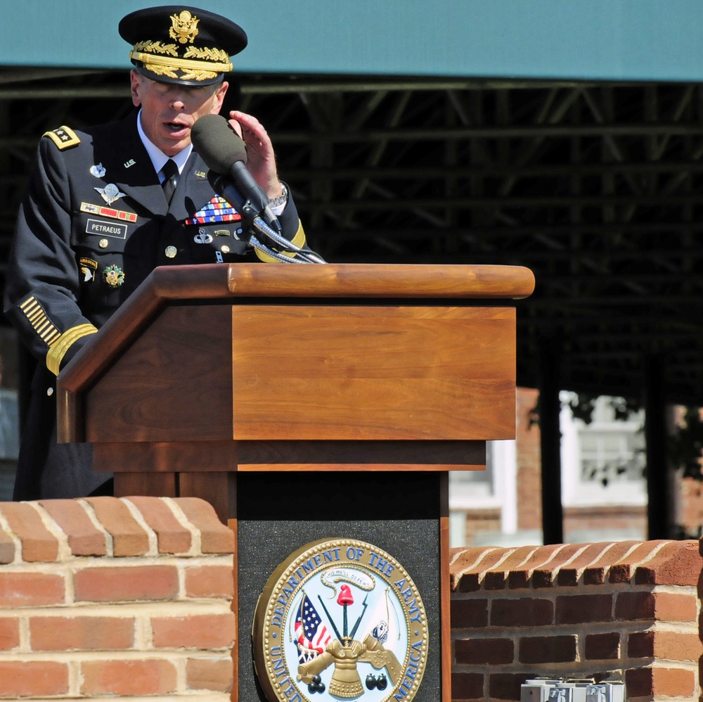 Gen. David Petraeus retirement ceremony