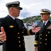 C6F visits USS Montpelier during visit to Norway