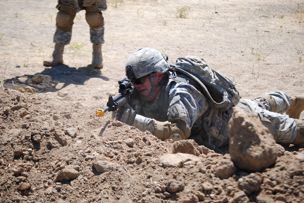 First sergeant shows the many facets of the diamond