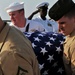 USS Whidbey Island burial at sea ceremony