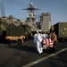 USS Whidbey Island burial at sea ceremony
