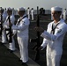 USS Whidbey Island burial at sea ceremony