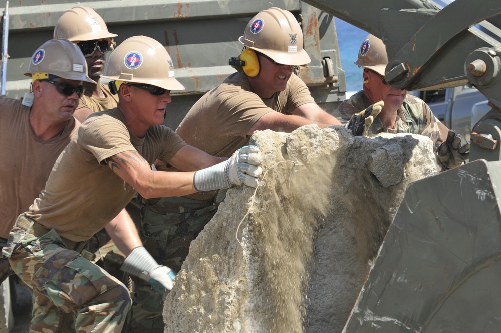 Seabees in JTF Guantanamo