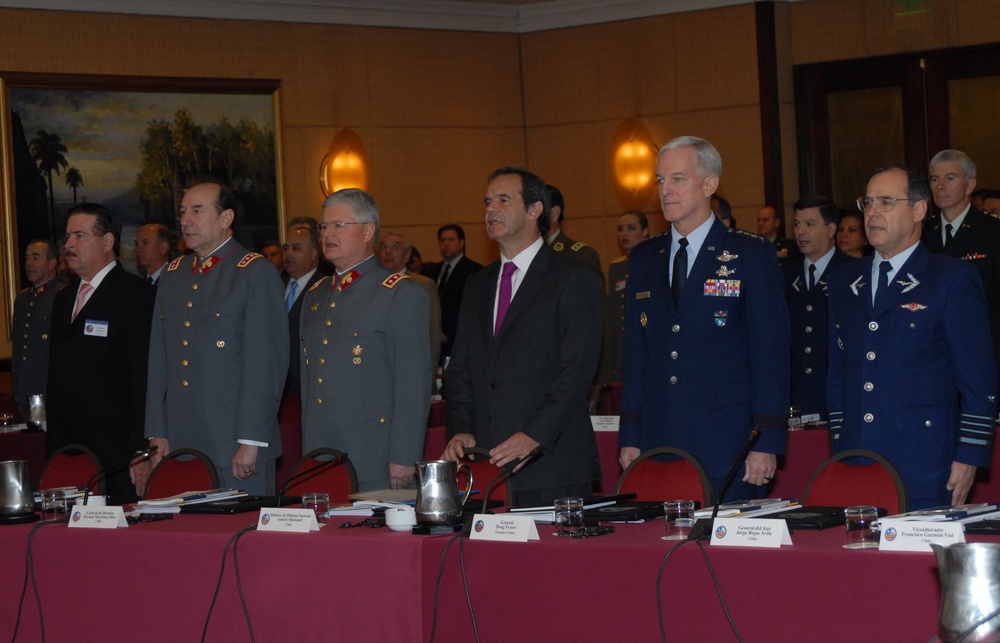 US, South America military leaders meet in Chile to discuss humanitarian assistance, disaster relief support