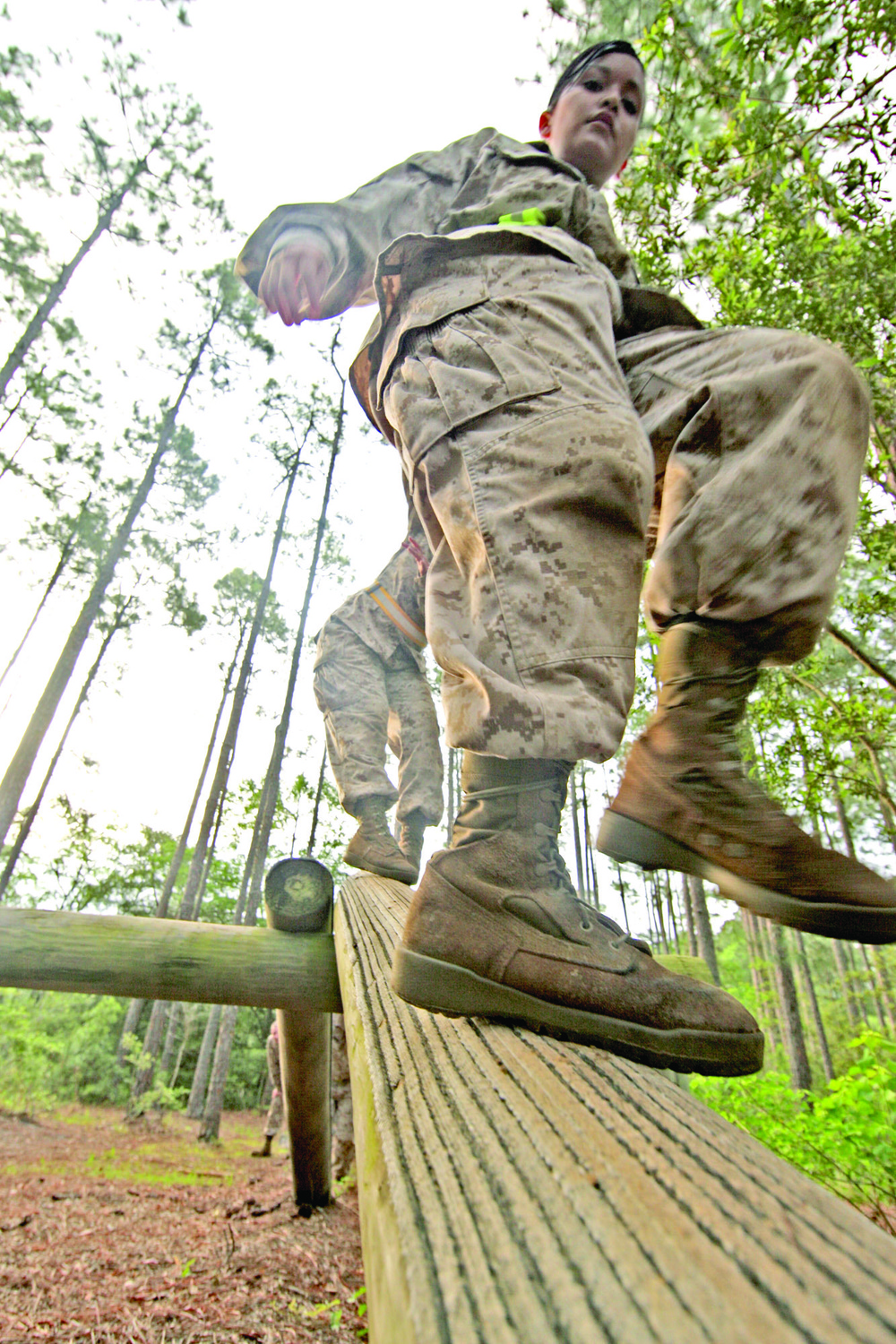 H&amp;S Marines take one Page Field obstacles