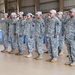 Company C, 1-207th Aviation Regiment deployment ceremony