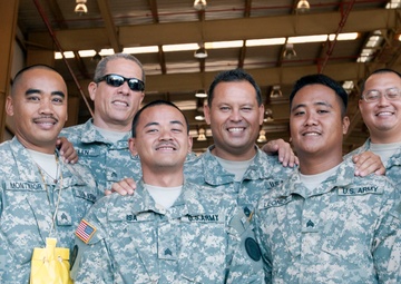Company C, 1-207th Aviation Regiment deployment ceremony