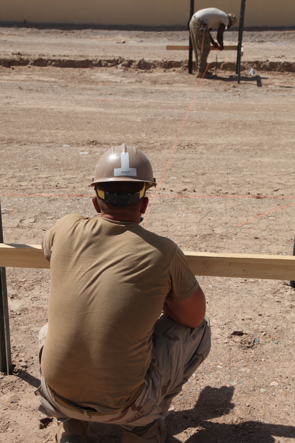 Camp Lawton construction