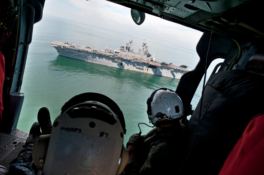 Ships returning to Norfolk