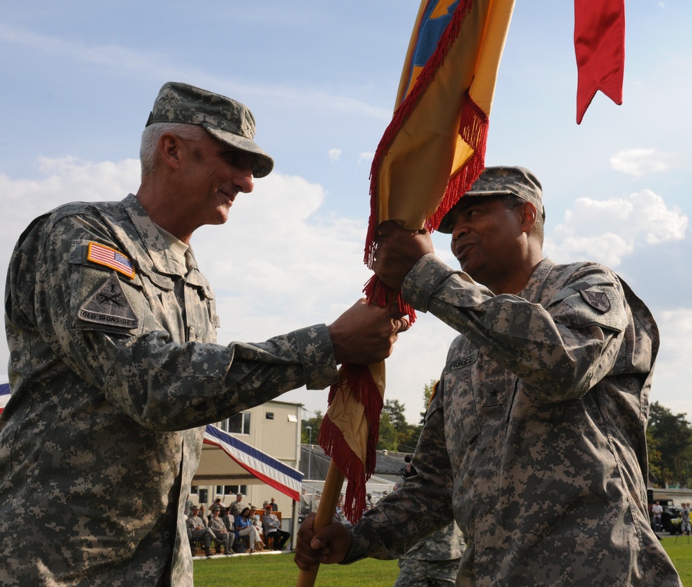 USAREUR’s largest sustainment command welcomes new commanding general