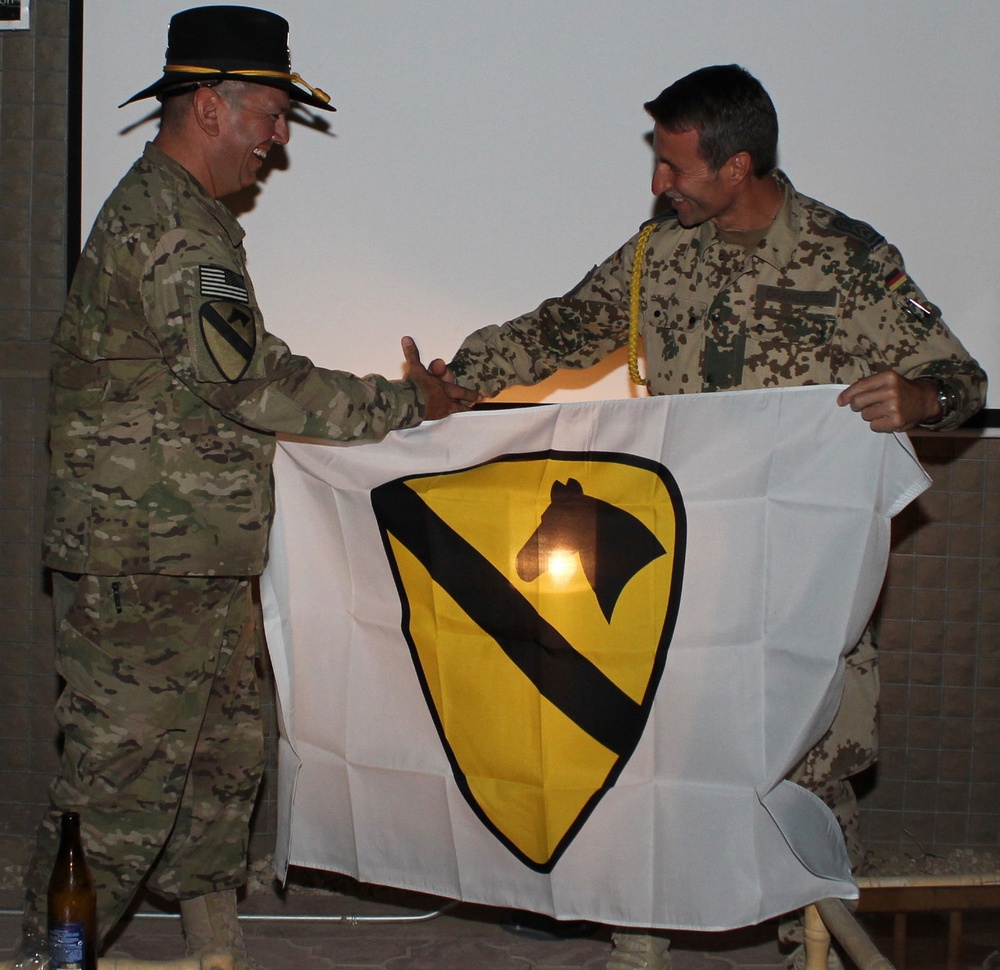 1st ACB senior enlisted leaders form partnership with German counterparts