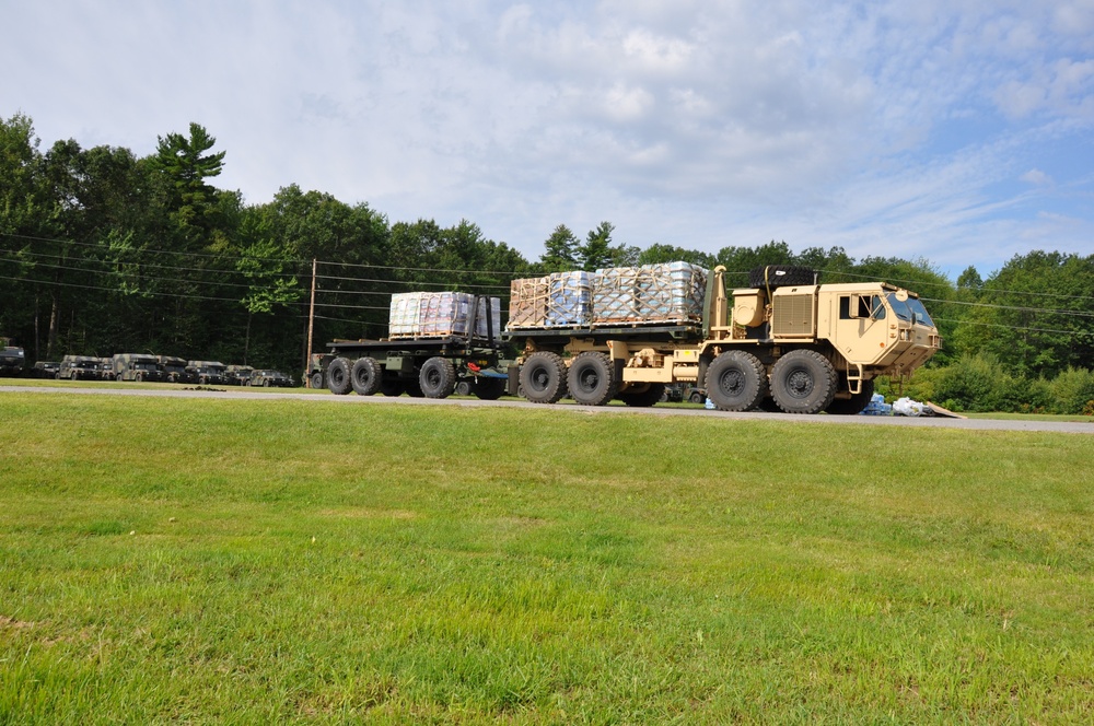 Vermont National Guard supports Tropical Storm Irene flood relief