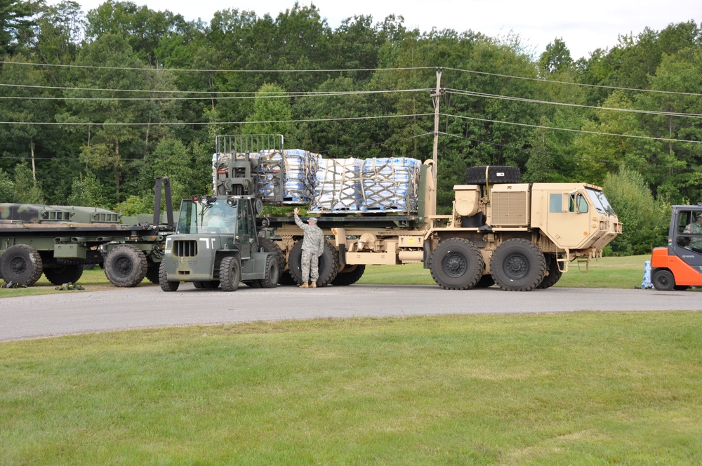 Vermont National Guard supports Tropical Storm Irene flood relief