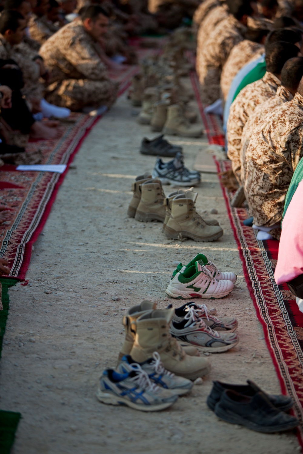 EID celebrated aboard Camp Leatherneck