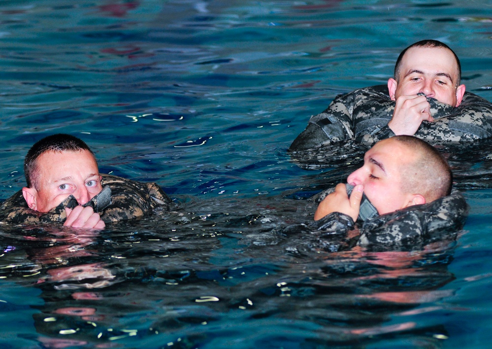 4th Quartermaster Detachment combat water survival