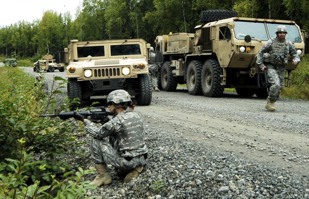 98th Maintenance Company IED/VBIED lanes training