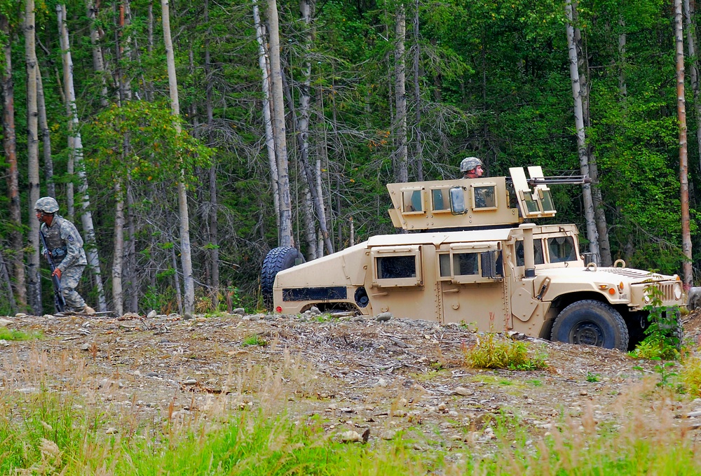 98th Maintenance Company IED/VBIED lanes training