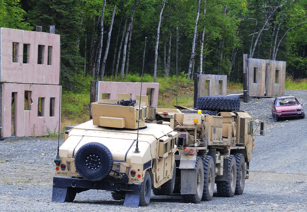 98th Maintenance Company IED/VBIED lanes training