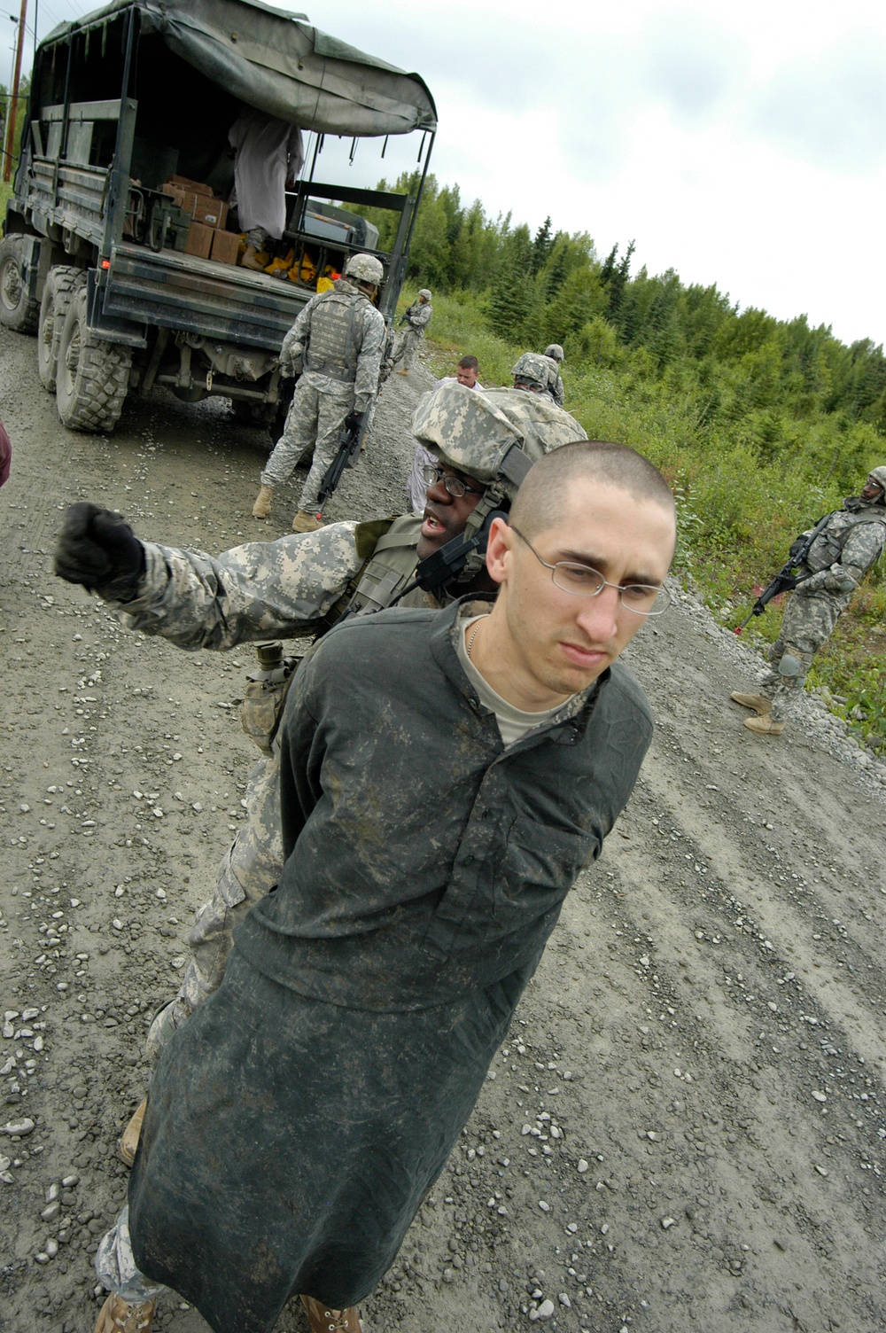 56th Engineer Company (Vertical) Convoy Operations