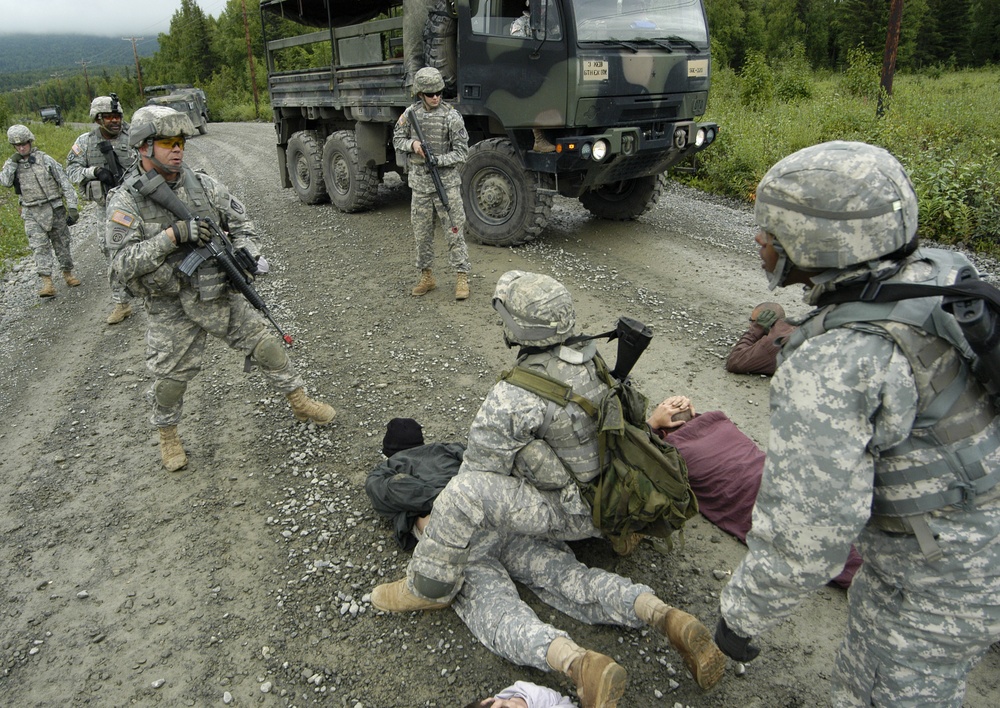 56th Engineer Company (Vertical) Convoy Operations