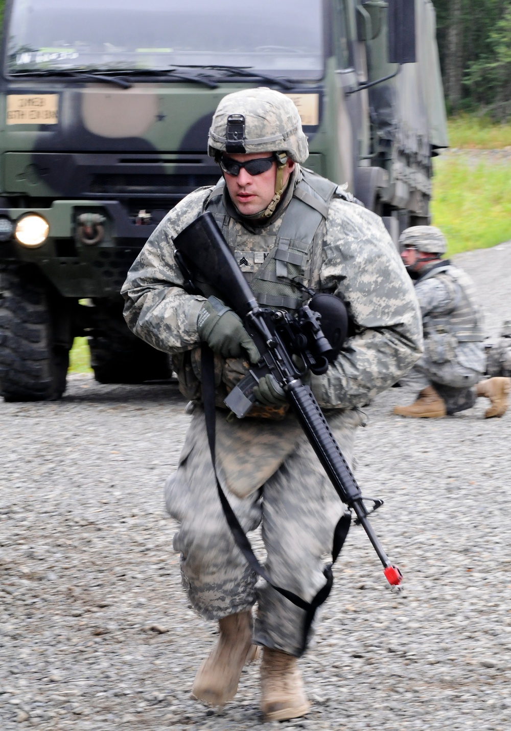 56th Engineer Company (Vertical) Convoy Operations