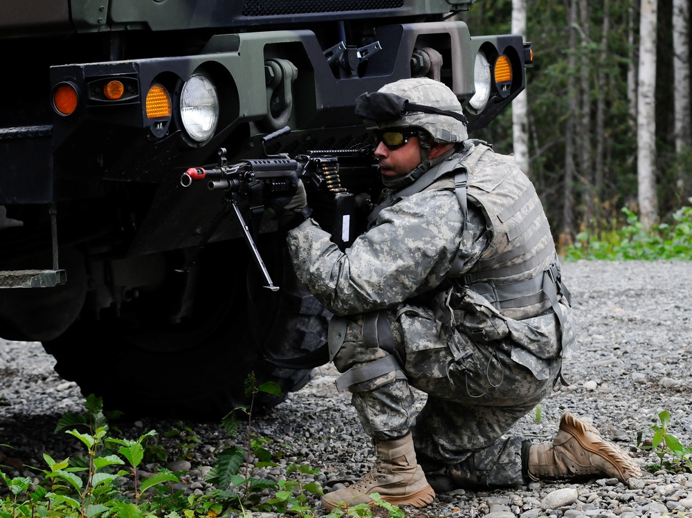 56th Engineer Company (Vertical) Convoy Operations