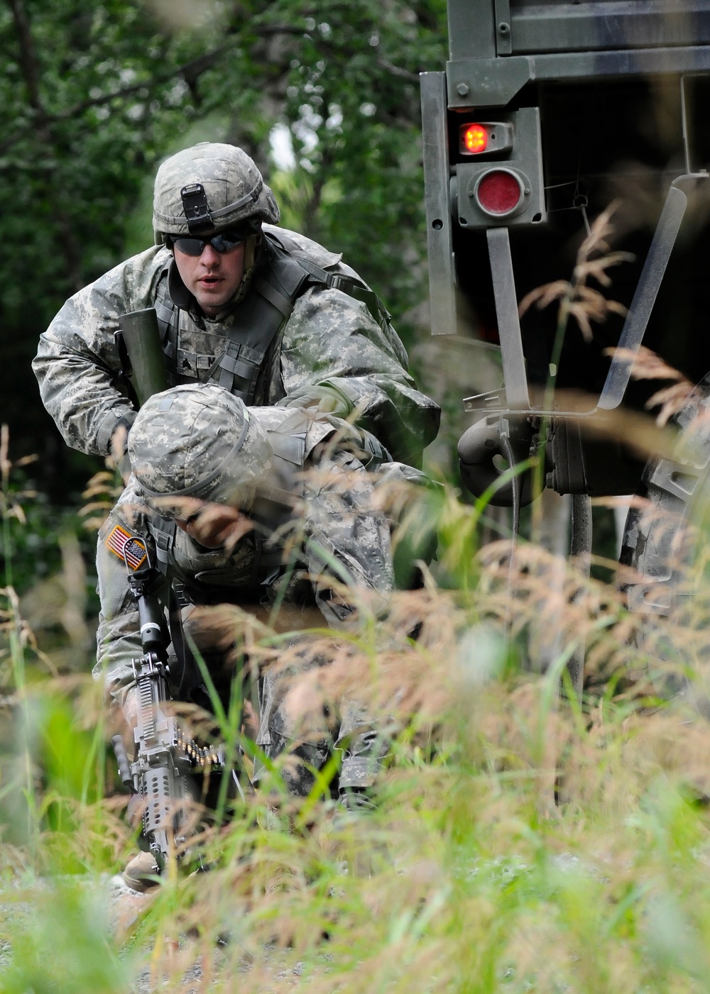 56th Engineer Company (Vertical) Convoy Operations