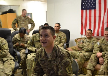 Undefeated Mayweather talks upcoming title-fight with TF Duke troops in Afghanistan