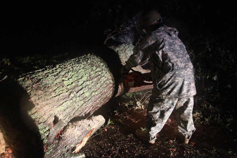 Va. Guard soldiers free trapped motorists