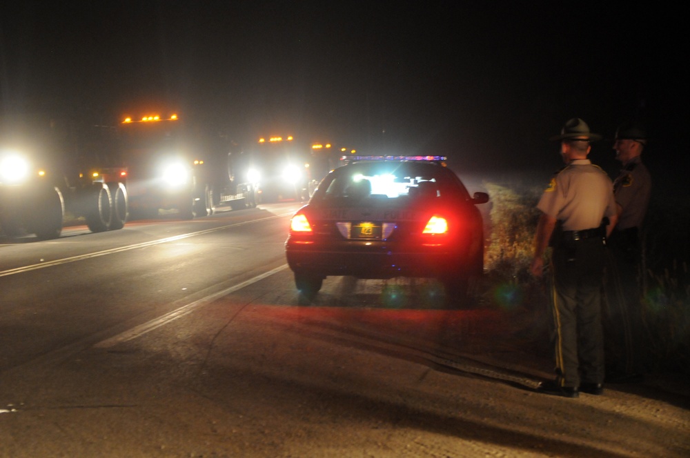 Maine National Guard convoy to support Vermont's Hurricane Irene recovery