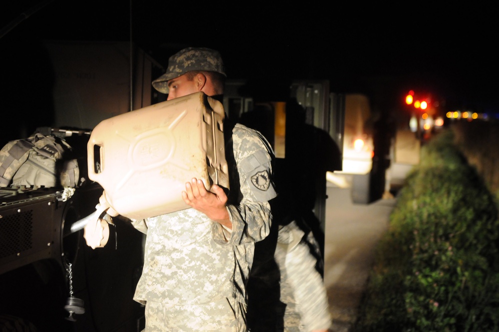 Maine National Guard convoy to support Vermont's Hurricane Irene recovery