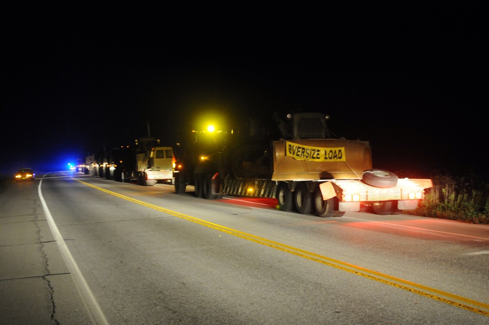 Maine National Guard convoy to support Vermont's Hurricane Irene recovery