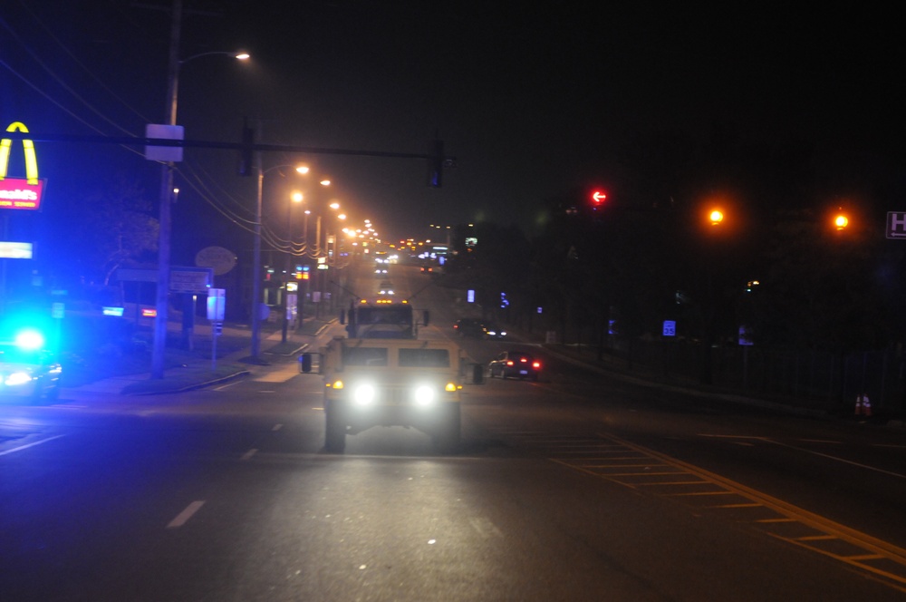 Maine National Guard convoy to support Vermont's Hurricane Irene recovery